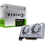 MSI Vga PCI-E Nvidia Gf Rtx 5060 8G Ventus 2X Oc WHITE, 8GB/128BIT, GDDR7, HDMI/3xDP, Dual FAN, 2 Slot FANSINK, 3YW. - (912-V537-003)