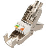 EXTRALINK CAT6A RJ45 Connector, Tool-Less Installation - (EX.17184)