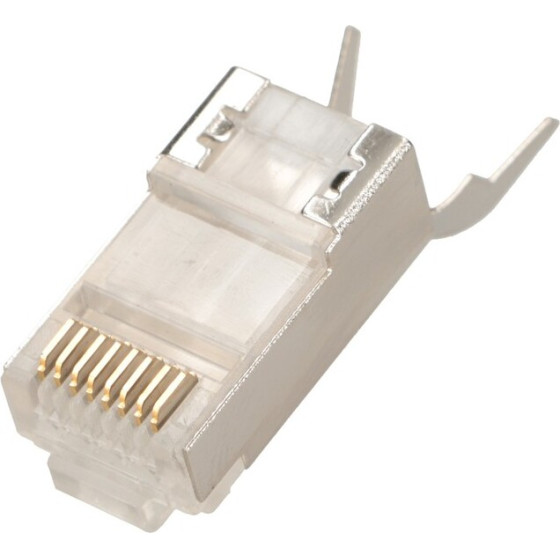EXTRALINK CAT6A Ftp RJ45 Connector, Shielded 8P8C - (EX.11601)