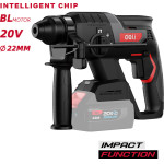 DELI ��������� �������� ��������� Brushless, 20V, 2J - (DE-DC20-2)