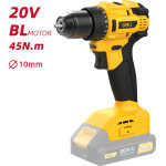 DELI ������� ��������� Brushless, 20V, 45N.m - (DC120Z)