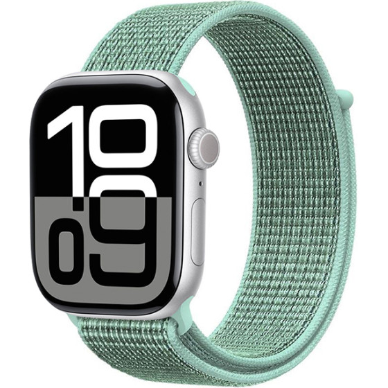 Crong Nylon - Sport Band For Apple Watch 38/40/41/42 Mm (Atlantic Green) - (CRG40NLBAGN)
