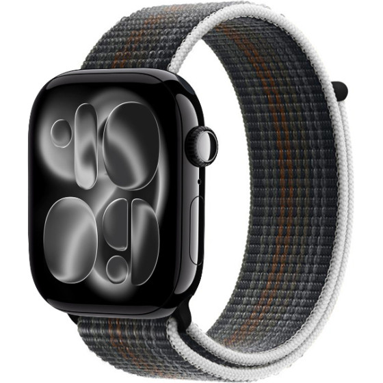 Crong Nylon - Sport Band For Apple Watch 44/45/46/49 Mm (Midnight Run) - (CRG44NLBMDN)
