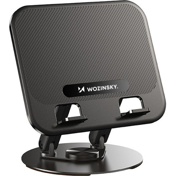 Wozinsky Swivel Stand For Laptop And Tablet - Black - (WRS-K75)