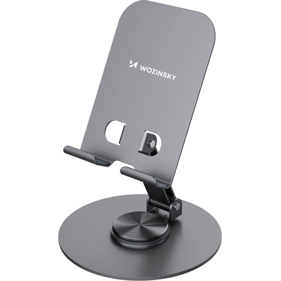 Wozinsky Swivel Stand For Phone And Tablet - Gray - (WPT-K95)