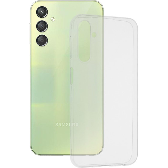 Techsuit - Clear Silicone - Samsung Galaxy A24 - Transparent