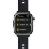 AGM - Rugged Smartwatch Amoled 1.95'' �� 5ATM/IP68 (50m), Bluetooth ������� & ���� Led (500mAh) - (Legion 3)