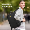 Armaggeddon 15.6' Laptop Backpack BLACK-Grey - (RELOAD5-BG)