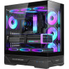 Armaggeddon Gaming Full Atx Pc Case Aquaron Xtreme X10 Black - (AQUARON-XTREME-X10-B)