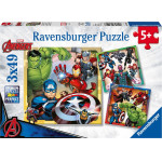 Ravensburger Puzzle: Avengers (3x49pcs) (8040)