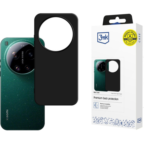 3MK Protection 3MK Matt Case For Xiaomi 17 Ultra - Black - (W-3MatCas-xi17ul-0)