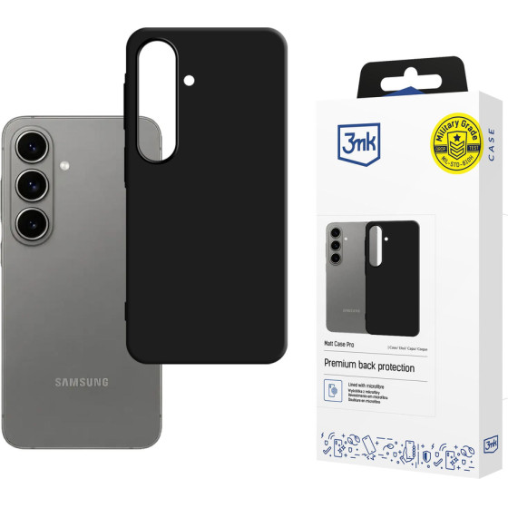 3MK Protection 3MK Matt Case Pro For Samsung Galaxy A57 - Matte Black - (W-3MatCasPr-SGA575G-0)