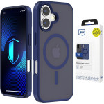 3MK Protection 3MK Smoke Magcase For Iphone 17 - Blue-Translucent - (W-3SmoMgBlu-AIP17-0)