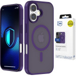 3MK Protection 3MK Smoke Magcase For Iphone 17 - purple-Translucent - (W-3SmoMgPur-AIP17-0)