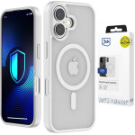 3MK Protection 3MK Smoke Magcase For Iphone 17 - white-Translucent - (W-3SmoMgWhi-AIP17-0)