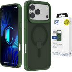 3MK Protection 3MK Smoke Magcase For Iphone 17 Pro - Green-Translucent - (W-3SmoMgGre-AIP17P-0)