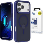 3MK Protection 3MK Smoke Magcase For Iphone 17 Pro Max - Blue-Translucent - (W-3SmoMgBlu-IP17PM-0)