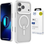 3MK Protection 3MK Smoke Magcase For Iphone 17 Pro Max - White-Translucent - (W-3SmoMgWhi-IP17PM-0)