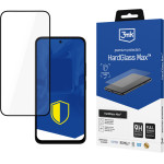 3MK Protection Reinforced Full Screen Tempered Glass 3MK Hardglass Max Black For Xiaomi Redmi 15 5G - (W-3HGMxB-Re155G-0)