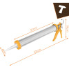 Bigstren Bigstretch 600ml Silicone Caulking Gun - (18885-0)