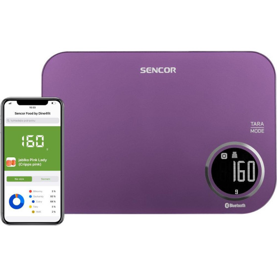 Sencor ������� �������� 5kg Lcd ����� �� Bluetooth ��� �������� ������� ��� - (Sks 7073VT)