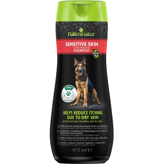 FURminator Sensitive Skin Ultra Premium - Shampoo For Dogs - 473ml