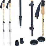 Viking Bamboo Pro Trekking Poles Brown 65-135 - (610/25/3222/8700/UNI)