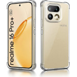 Techsuit - Shockproof Clear Silicone - Realme 16 Pro+ - Clear