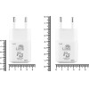 Lime Successories Lime Type C Gan Pd 3.0 Super Fast Travel Qc 3.0 LGC45W 45W 5V 4.0A /9V 4A/ 12V 3.75A/ 15V 3A/ 20V 2.25A WHITE