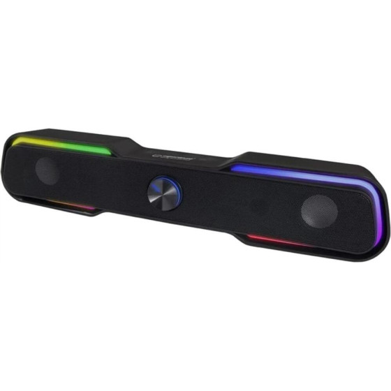 Esperanza Usb Speaker/Soundbar Led Rainbow Apala - (EGS101)