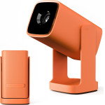 Wanbo Cube 1 PROJECTOR, Canyon ORANGE, Android Tv 11, 200 Iso LUMEN, 720P, WPF14 - (WANBO Cube 1 Canyon ORANGE)