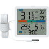 Manta Thermometer With Hygrometer And External Sensor White - (MTO002W)
