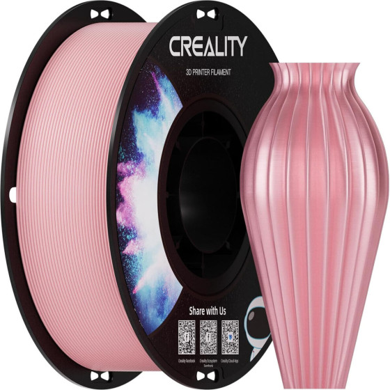 Creality CR-Petg Pink 3D Printer Filament, Hard Glossy, Tensile Str. 49MPA, 1 Kg Spool1.79 - (3301030048)