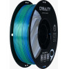 Creality CR-Pla Silk Blue-Green, 3D Printer Filament Glossy, 1 Kg Spool,1.75 Mm - (3301120011)