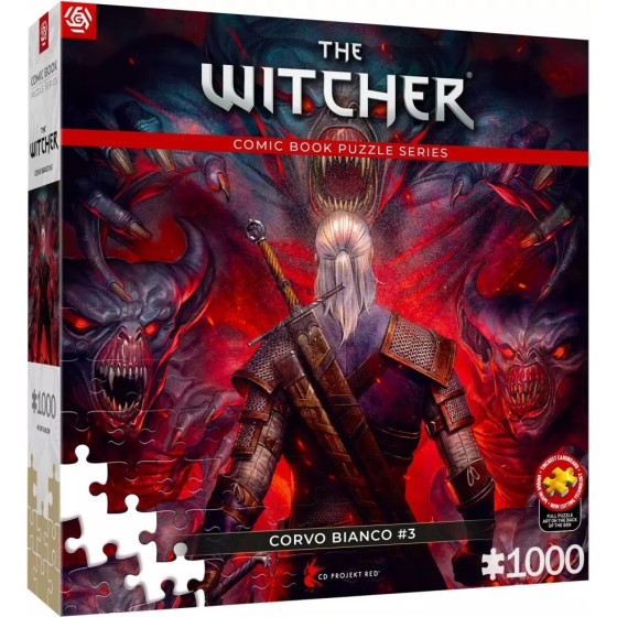 Cenega Publishing Puzzle Good Loot Comic Book - The Witcher: Corvo Bianco 1000 pc(s) - (5908305251040)