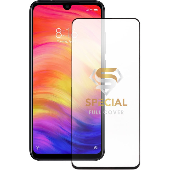 Idol 1991 Tempered Glass Xiaomi Redmi Note 7/Redmi Note 7 Pro 6.3'' 9H 0.25mm Special Full Cover Full Glue BLACK
