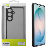 Lime Successories Lime ���� Samsung S26 5G 6.3'' Hardshell Fusion Full Camera Protection Black With Red KEYS