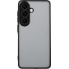 Lime Successories Lime ���� Samsung S26 5G 6.3'' Hardshell Fusion Full Camera Protection Black With Red KEYS