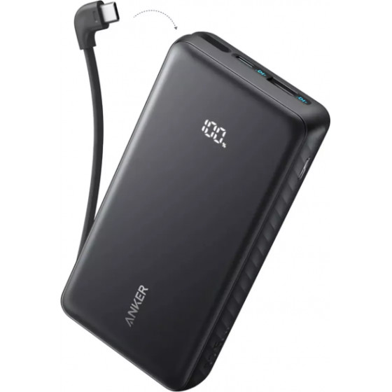 Anker Powerbank Zolo, 20000mAh, 22.5W, Qc + PD, Black - (A110EH11)