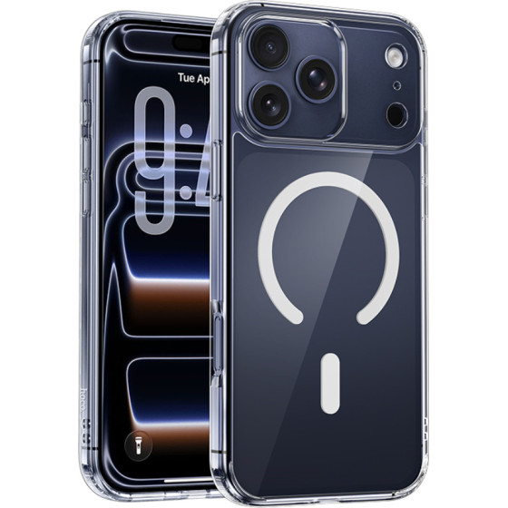 Hoco ���� Tpu Magnetic Series Airbag Anti-Fall ��� Apple ������� - (Iphone 17 Pro)