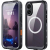 Waterproof Case Shellbox Dot Compatible With Magsafe For Iphone 17 Black OEM