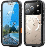 Waterproof Case Shellbox Dot Compatible With Magsafe For Iphone 17 Pro Max Black OEM