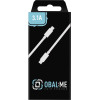 OBAL:ME Fast Charge USB-C/USB-C Cable 1m White - (CC20WH)