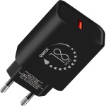 OBAL:ME Wall Charger USB-A 18W Black - (18W1UBL)