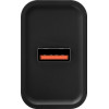 OBAL:ME Wall Charger USB-A 18W Black - (18W1UBL)