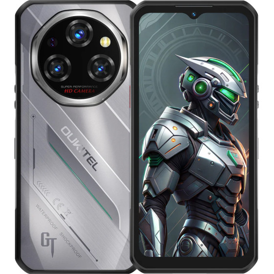 OUKITEL smartphone WP62, 6.6'', 12/512GB, 5G, 11000mAh, IP68/IP69K/MIL-STD-810H, ����� - (WP62-12+512-SL)