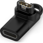 MajesticLine Adapter USB-C For Charging Garmin Watches black