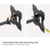 Powertech ��������� ���� ���������� 23-43'', ��� 30kg, Full Motion - (PT-1556)