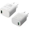 Lime Successories Lime Usb 3.0 Pd Super Fast Travel Qc 3.0 LTU22 21W 4000mA WHITE