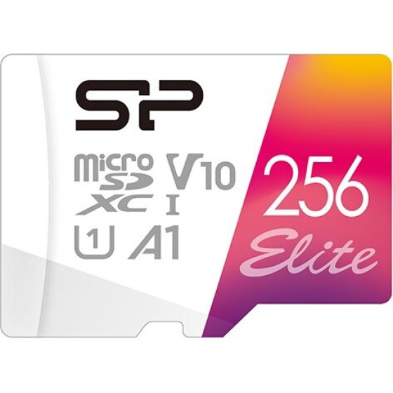 Silicon Power Elite 256 Gb Microsdxc UHS-I Class 10 - (SP256GBSTXBV1V20SP)